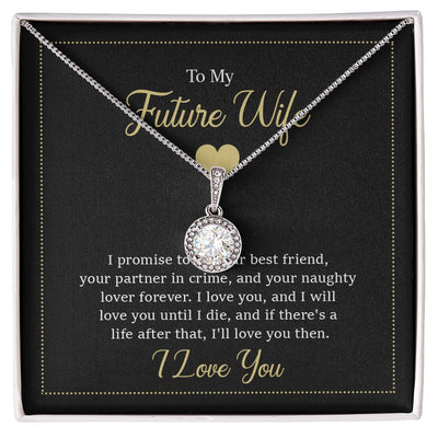 Fiance  "Eternal Promise" necklace, a perfect symbol of love