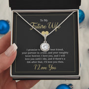 GIFT FOR MY "FUTURE WIFE"  "ETERNAL PROMISE" NECKLACE