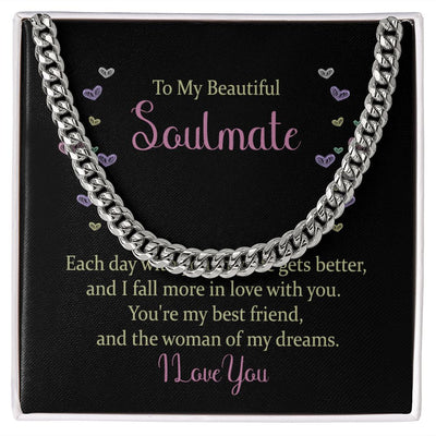 MY SOULMATE MAN NECKLACE