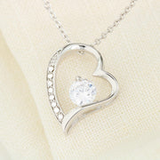 Mom heart necklace