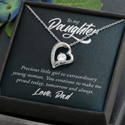 TO MY DAUGHTER NECKLACE